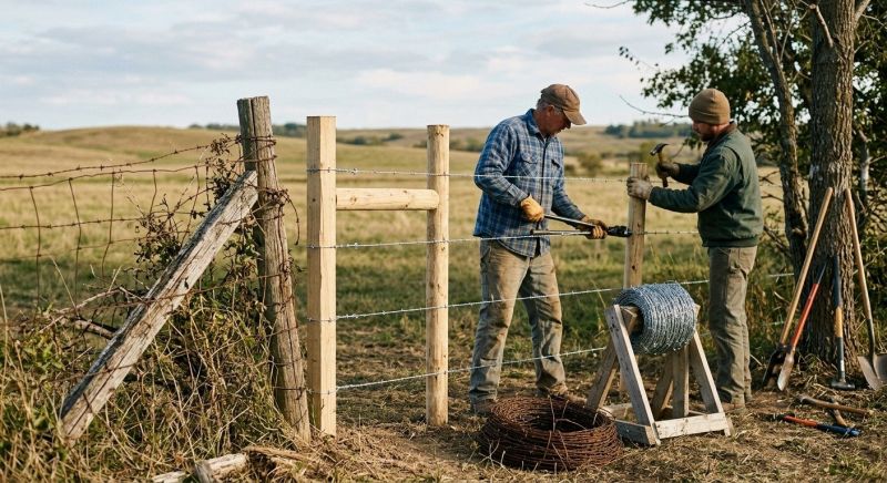 Board Fence Installation in Roswell, GA