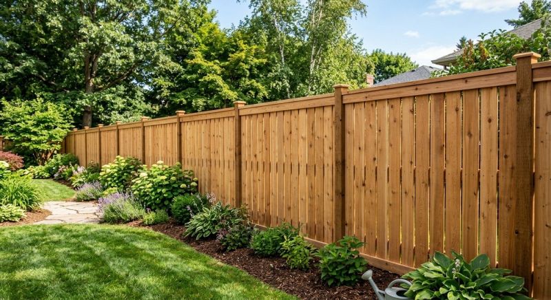 Cedar Fencing Installation in Alpharetta, GA