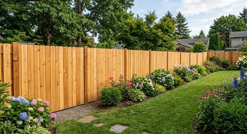 Cedar Fencing Installation in Buford, GA