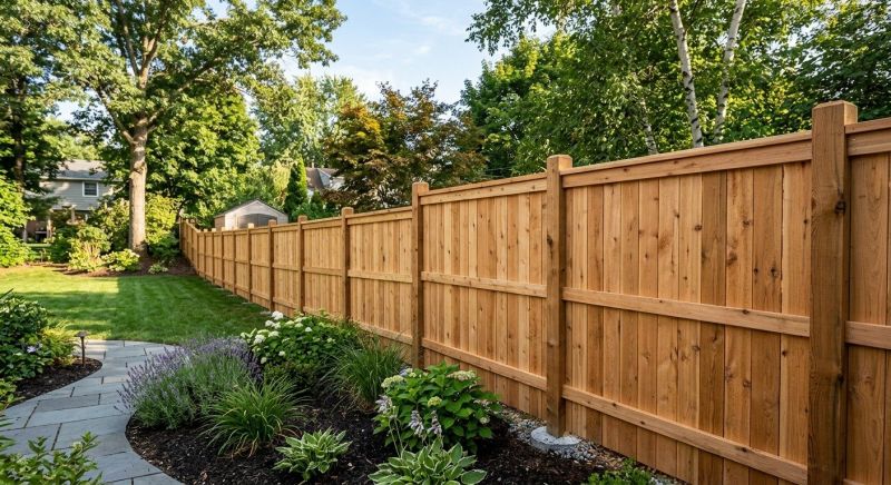 Cedar Fencing Installation in Dahlonega, GA