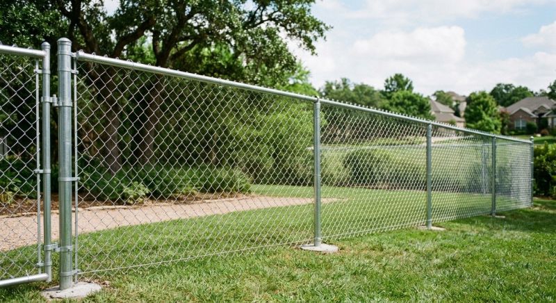 Chain Link Fence Installation in Oakwood, GA