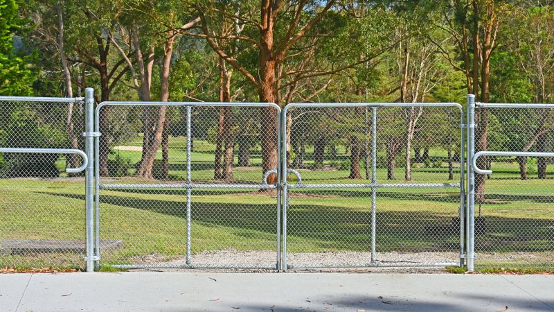 Chain Link Gate Installation in Cumming, GA