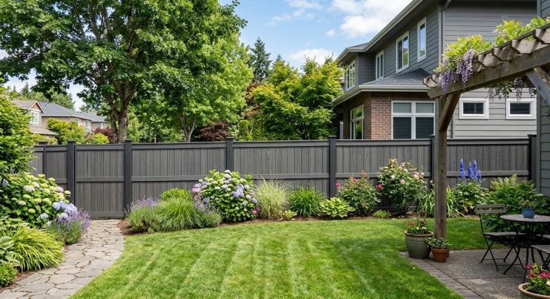 Composite Fence Installation in Canton, GA