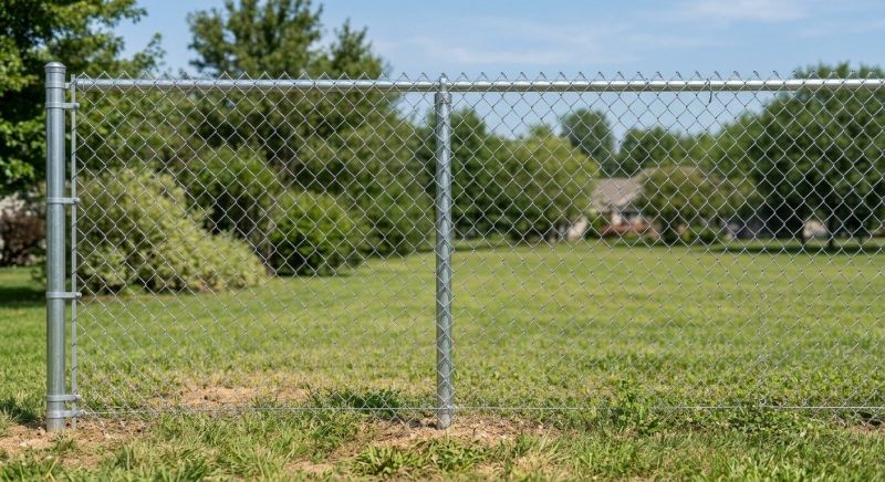 Cyclone Fence Installation in Woodstock, GA
