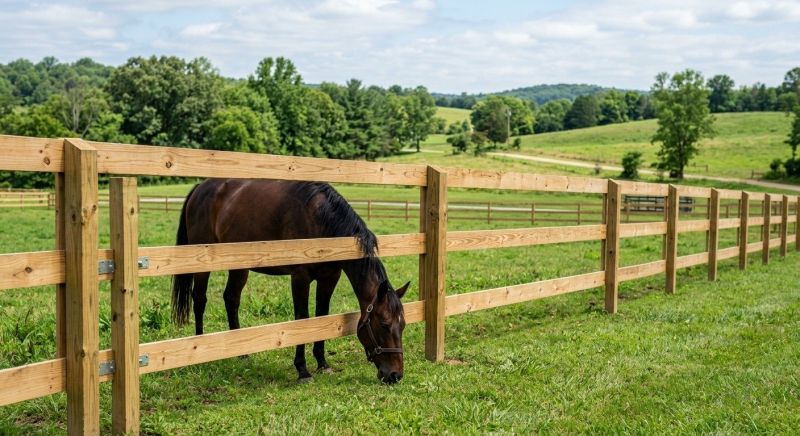 Equine Fence Installation in Cumming, GA