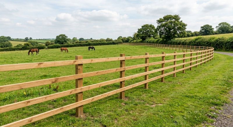 Horse Paddock Installation in Cumming, GA