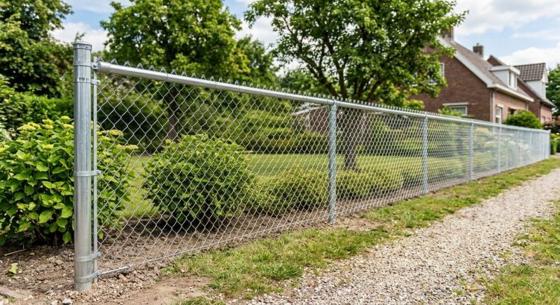 Hurricane Fence Installation in Hoschton, GA