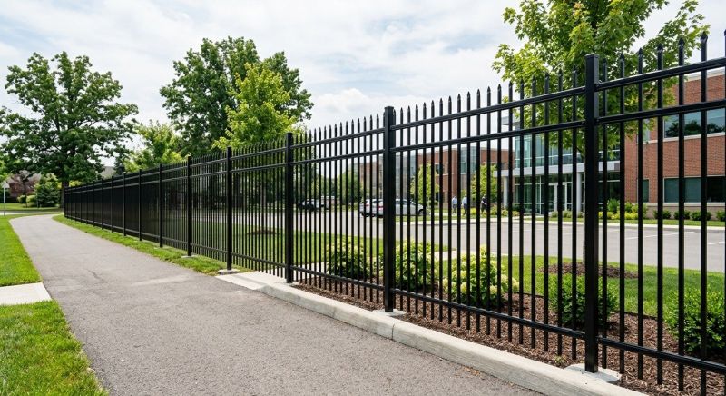 Metal Fence Installation in Canton, GA
