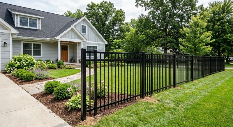 Metal Fence Installation in Duluth, GA