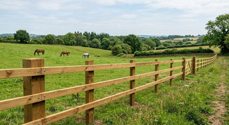 Paddock Fence Installation in Cumming, GA