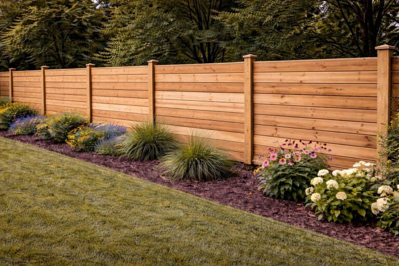 Plank Fence Installation in Cumming, GA