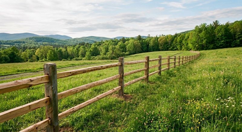 Rail Fence Installation in Duluth, GA