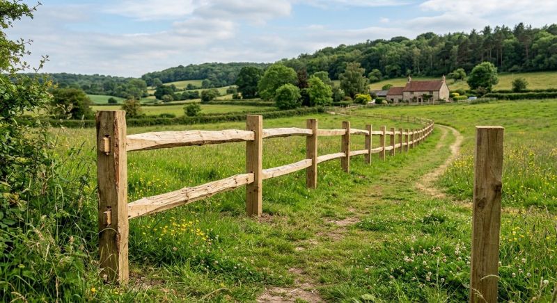 Rail Fence Installation in Woodstock, GA