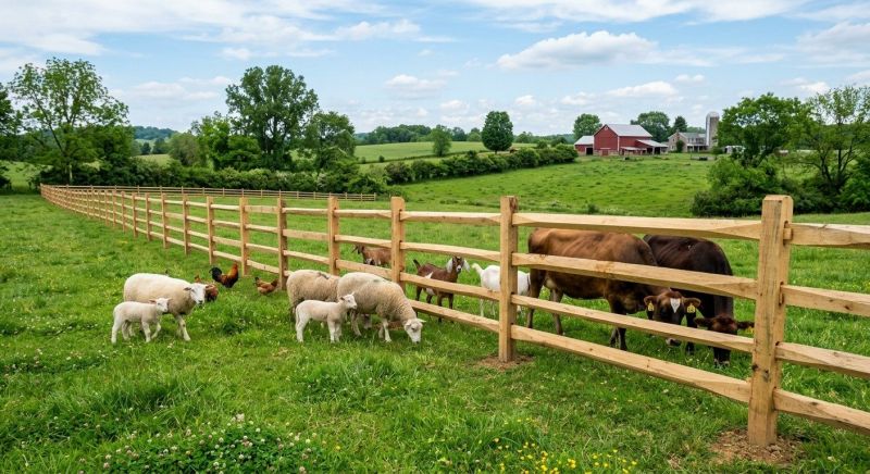 Ranch Fence Construction in Cumming, GA