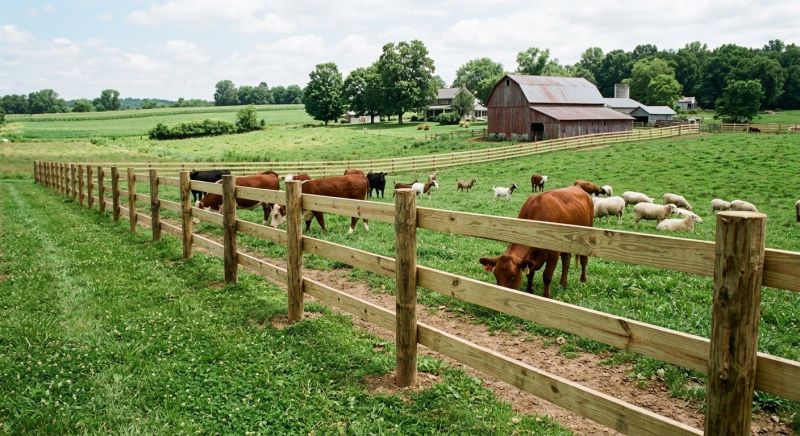 Ranch Fence Construction in Cumming, GA