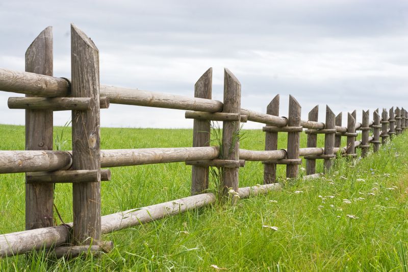 Rustic Fence Installation in Cumming, GA