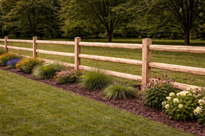 Split Rail Fence Installation in Hall County, GA