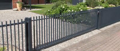 Steel Fence Installation in Flowery Branch, GA