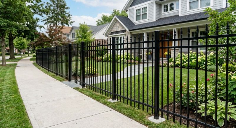 Steel Fence Installation in Woodstock, GA