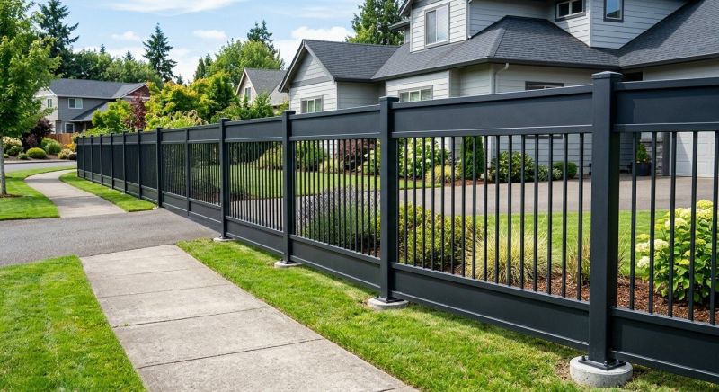 Steel Fence Replacement in Cumming, GA