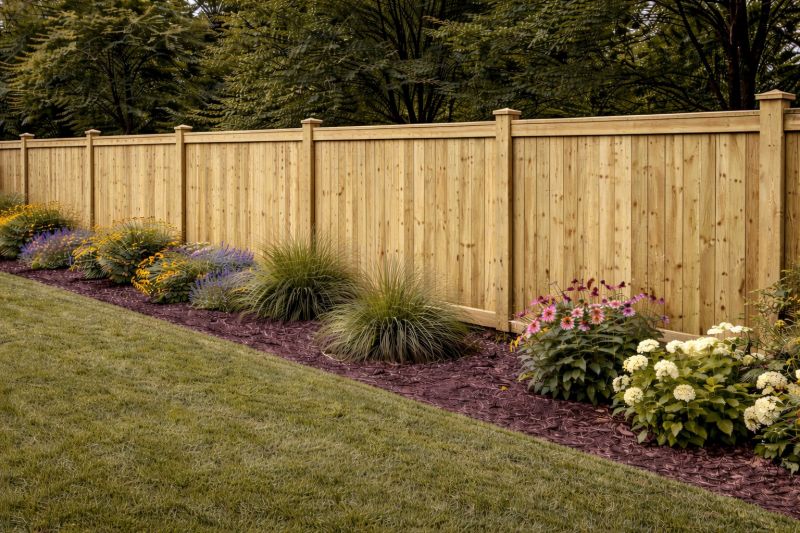 Treated Fence Installation in Cumming, GA