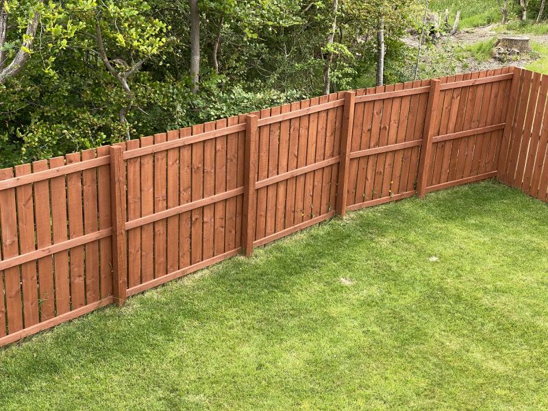 Treated Fence Installation in Cumming, GA
