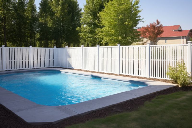 Vinyl Pool Fence Installation in Lawrenceville, GA