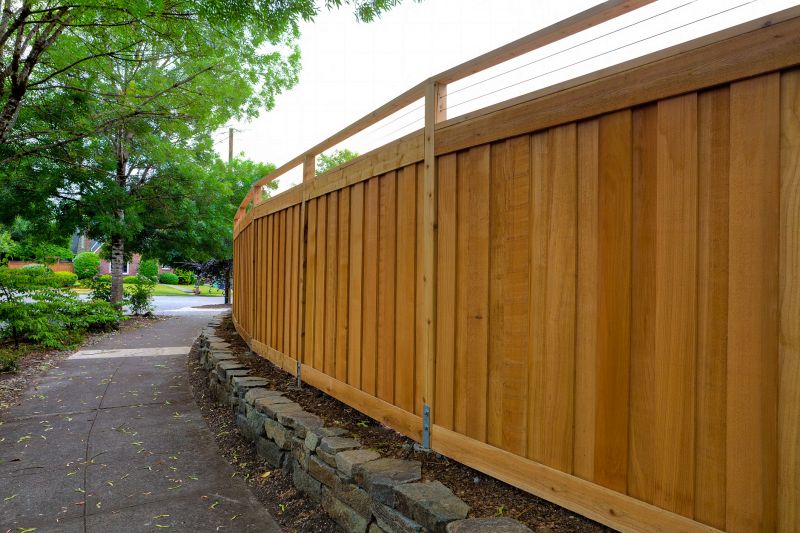 Wood Fence Construction in Alpharetta, GA